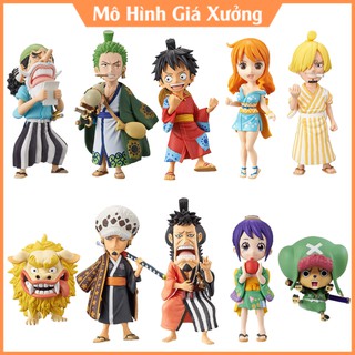 Mô Hình One Piece WCF Các Nhân Vật Cao 4-10 cm ( Có Bán Lẻ ) - Băng Mũ Rơm - Cửu Hồng Bao - Tượng Figure One Piece Chibi