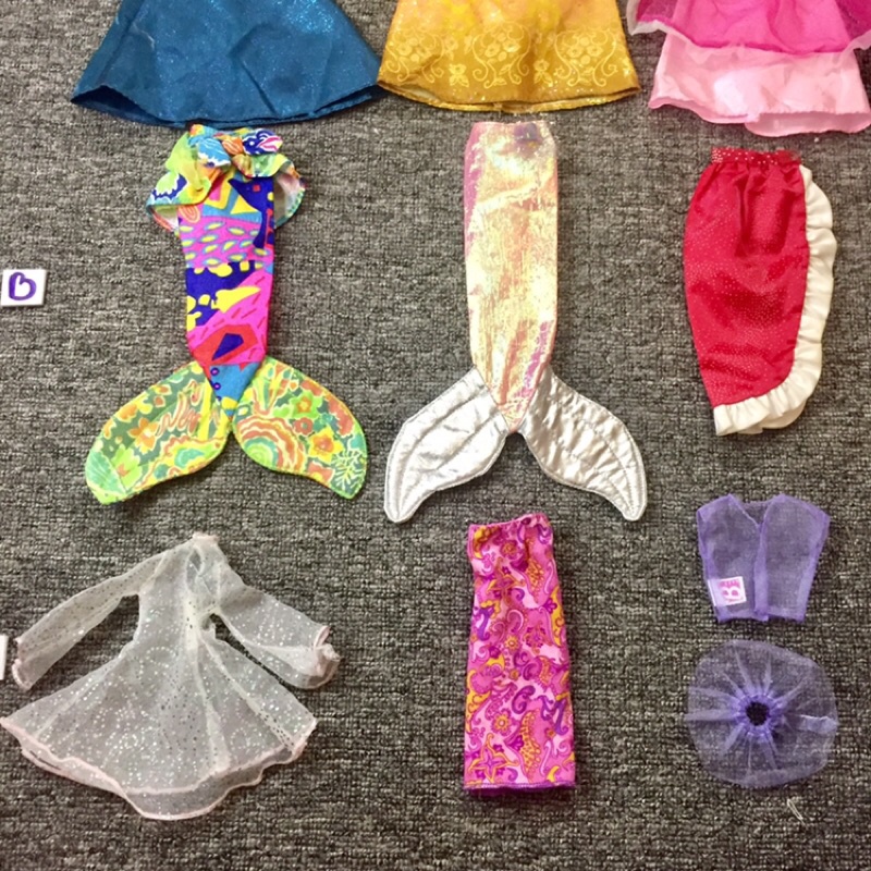 QAA4-ĐẦM VÁY TIÊN CÁ CHO BÚP BÊ BARBIE