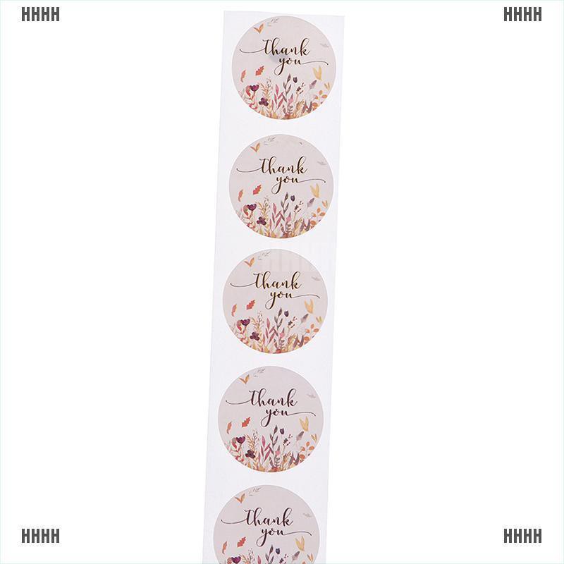 Cuộn 500 Miếng Dán Chữ Thank You Trang Trí
