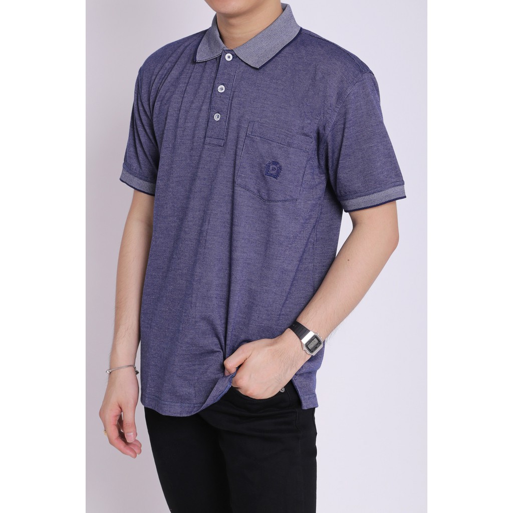 Áo thun nam gai đốm dệt cao cấp Pious PSGD04