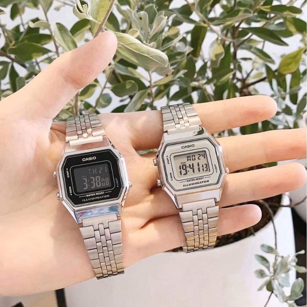 [HOT 2021]Đồng hồ nữ Casio LA680 dây đeo thép không gỉ cổ điển , sang trọng , đẳng cấp-full box thiếc chính hãng