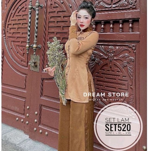 Set lam big size đi chùa từ 60kg-90kg