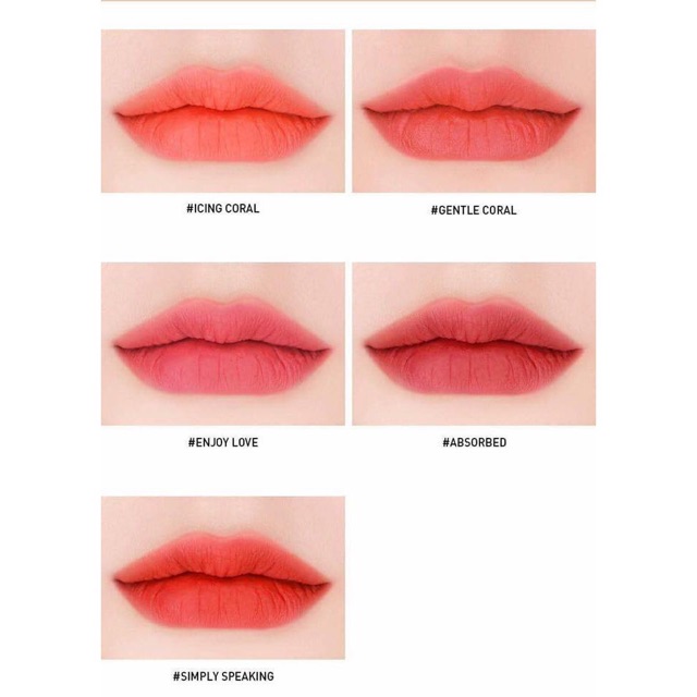 Son 3CE Velvet Lip Tint (đủ màu mới) | BigBuy360 - bigbuy360.vn