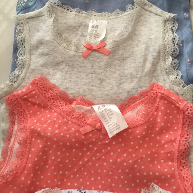 Combo set body bé gái H&M