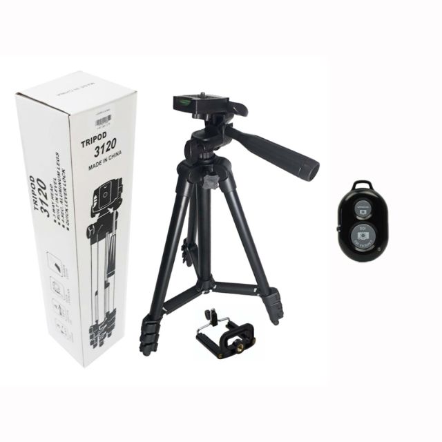 Chân đế chụp ảnh tripod 3120A đen mẫu mới 2018