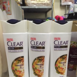Dầu gội Clear botanique thảo dược trị gầu