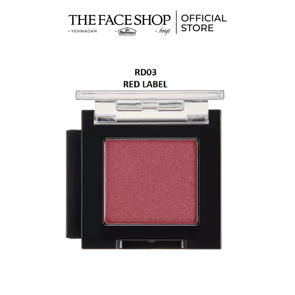 [Mã COSTFST3 -8% đơn 250K] Màu Mắt THEFACESHOP Mono Cube Eyeshadow (Shimmer) 2g