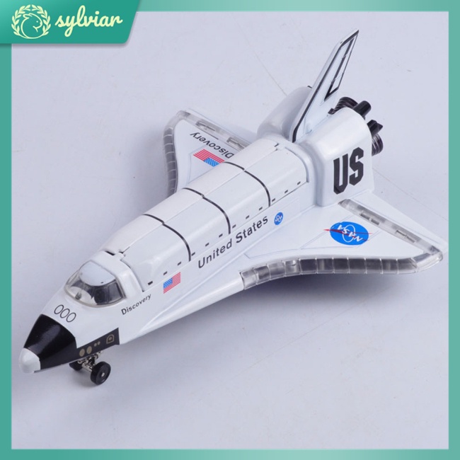 Mô Hình Tàu Con Thoi Bằng Hợp Kim 8 Inch Có Đèn Và Âm Thanh