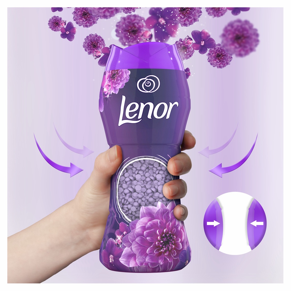 Viên Giặt Xả Vải Quần Áo Lenor Hương Nước Hoa 210g, Hạt Xả Vải Khô Lưu Hương Làm Mềm Vải, Kèm Quà tặng Tomlige