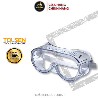 Kính bảo hộ chụp kín tolsen 45074 | xuân phong tools