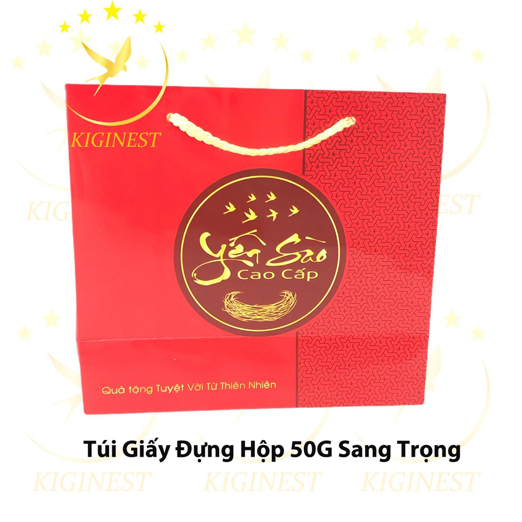 COMBO 10 Túi Đựng Hộp Yến Sào 50g 100g