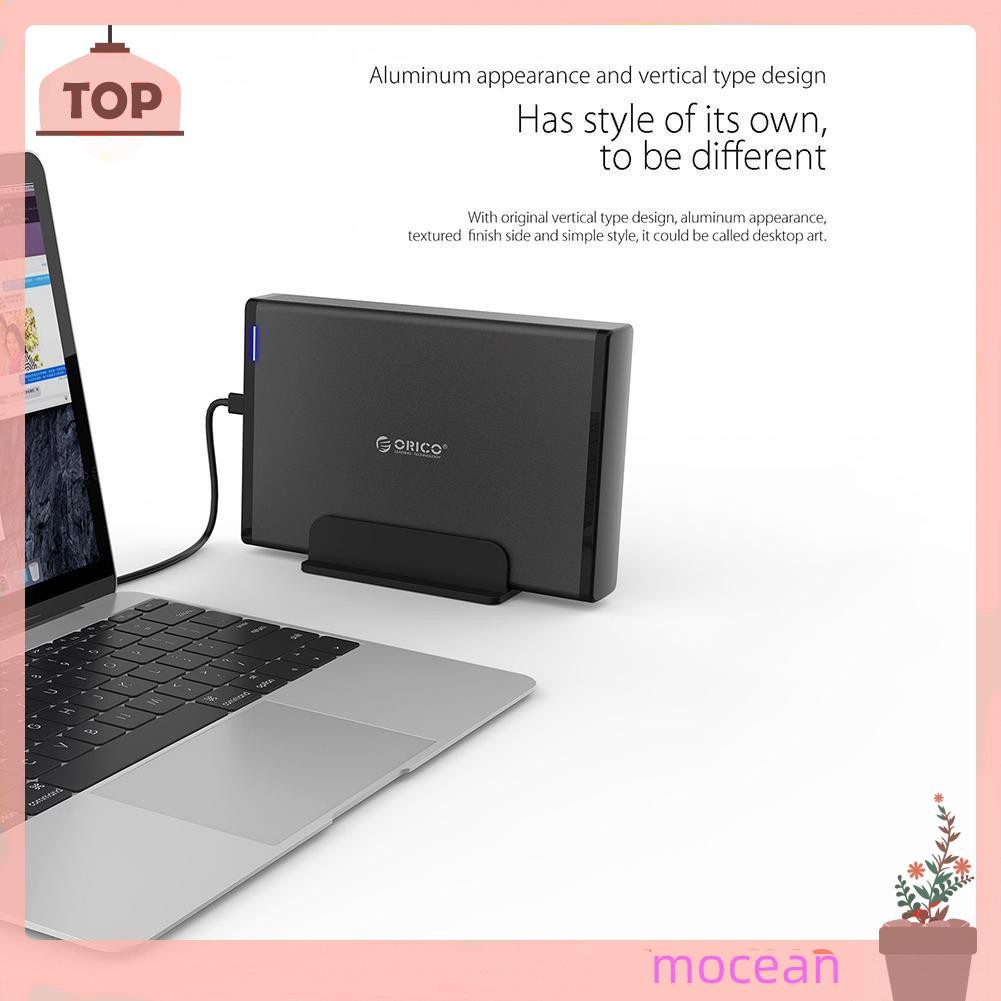 Hộp Đựng Ổ Cứng Ngoài Mocean Orico 7688c3 3.5 Inch Type-C Usb3.1 | BigBuy360 - bigbuy360.vn