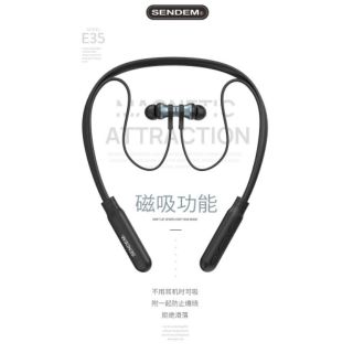 [CHÍNH HÃNG] Tai nghe Bluetooth thể thao đeo cổ sendem SD design e35 Bluetooth 5.0