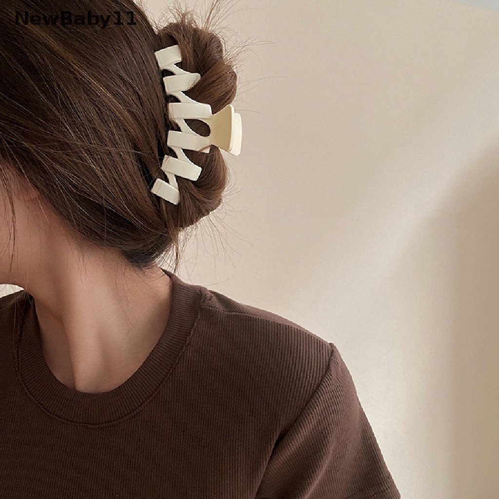 1 Kẹp Tóc Càng Cua Cỡ Lớn Phong Cách Hàn Quốc