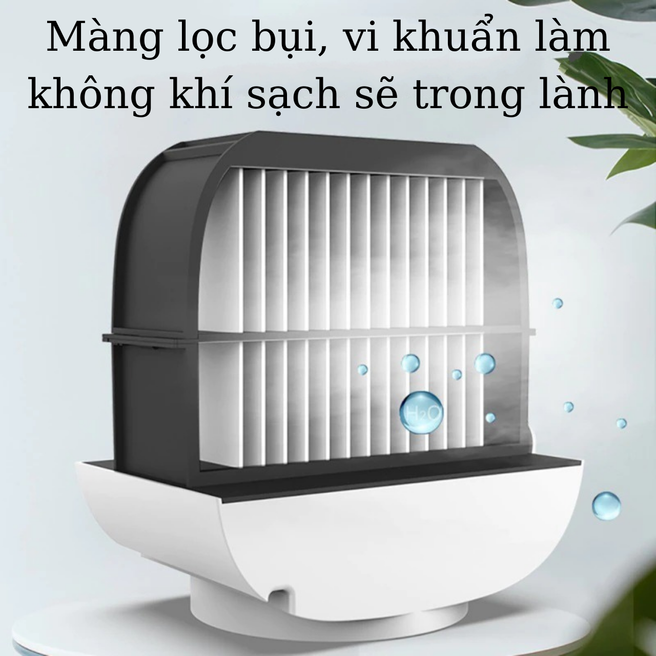 Quạt điều hòa hơi nước mini để bàn TiLoKi Air Cooler M201 3 tốc độ tiết kiệm