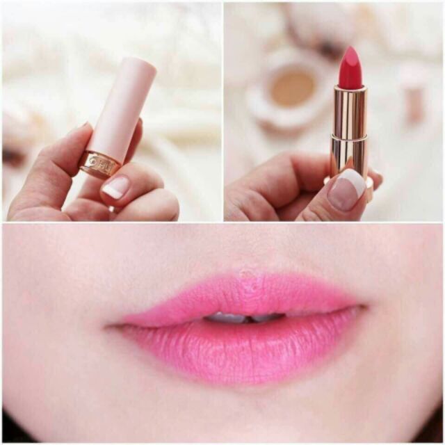 Combo 3in1 cushion +son +lõi Ohui ROSE | BigBuy360 - bigbuy360.vn