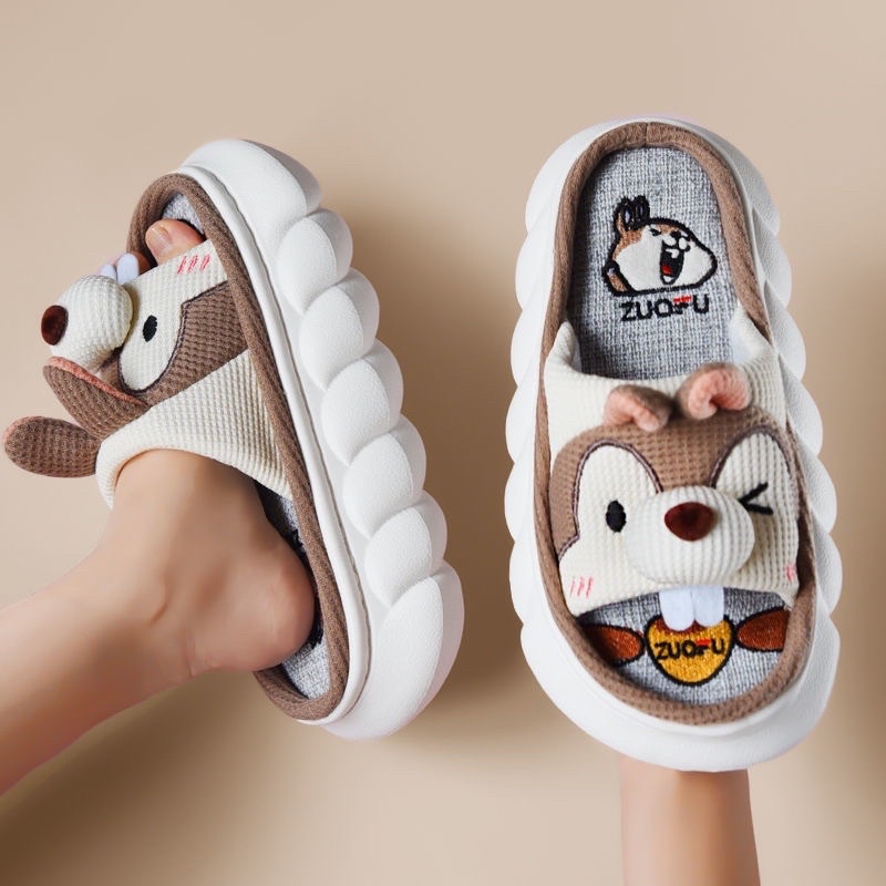 DÉP BÔNG MÙA ĐÔNG DÀNH CHO NỮ DỄ THƯƠNG NÂNG ĐẾ 3cm