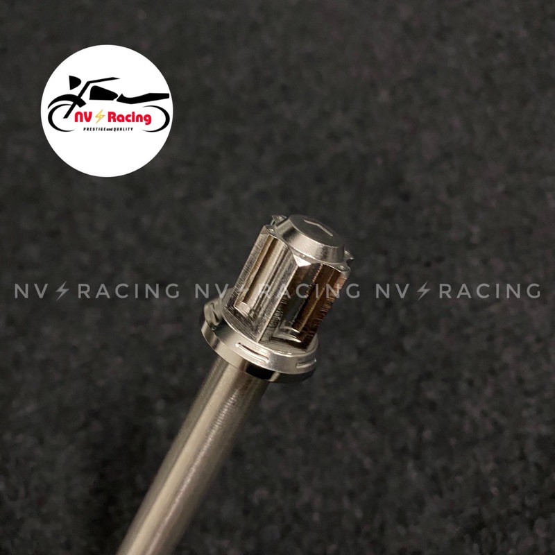 Cốt trước Vario 12ly inox 304 kèm Tán salaya