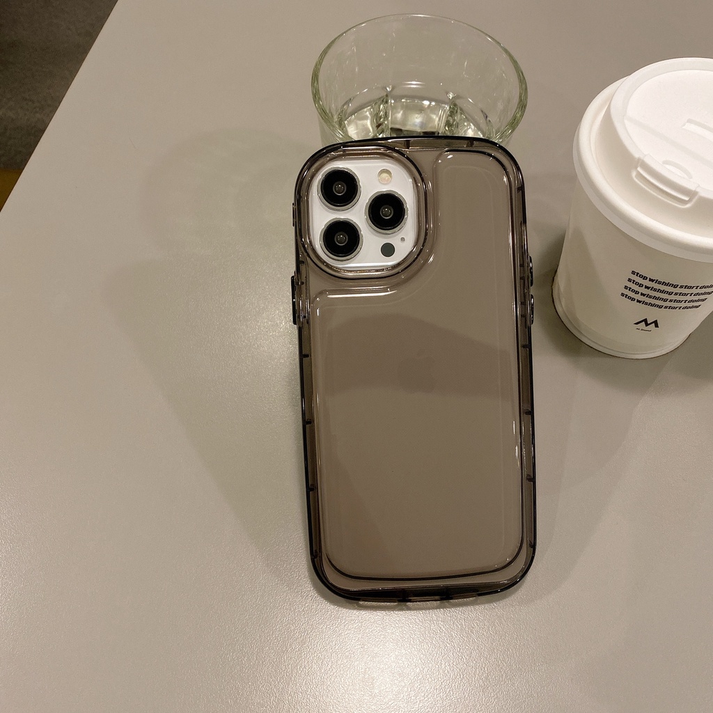 Ốp Điện Thoại TPU Mềm Trong Suốt Có Đệm Khí Chống Sốc Cho iPhone 11 12 13 Pro max