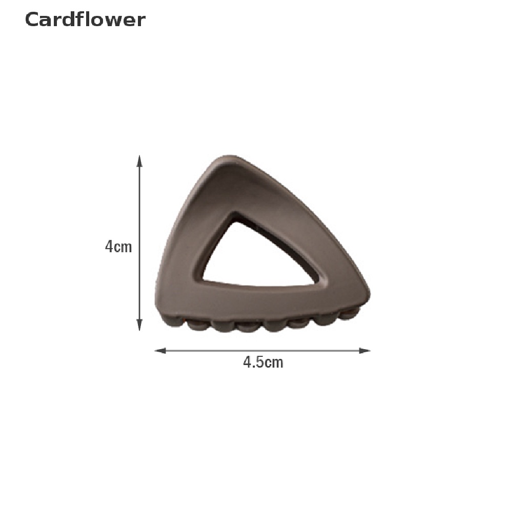 &lt; Cardflower &gt; Kẹp Tóc Đuôi Ngựa Nhỏ Hình Tam Giác Mới Bán Chạy