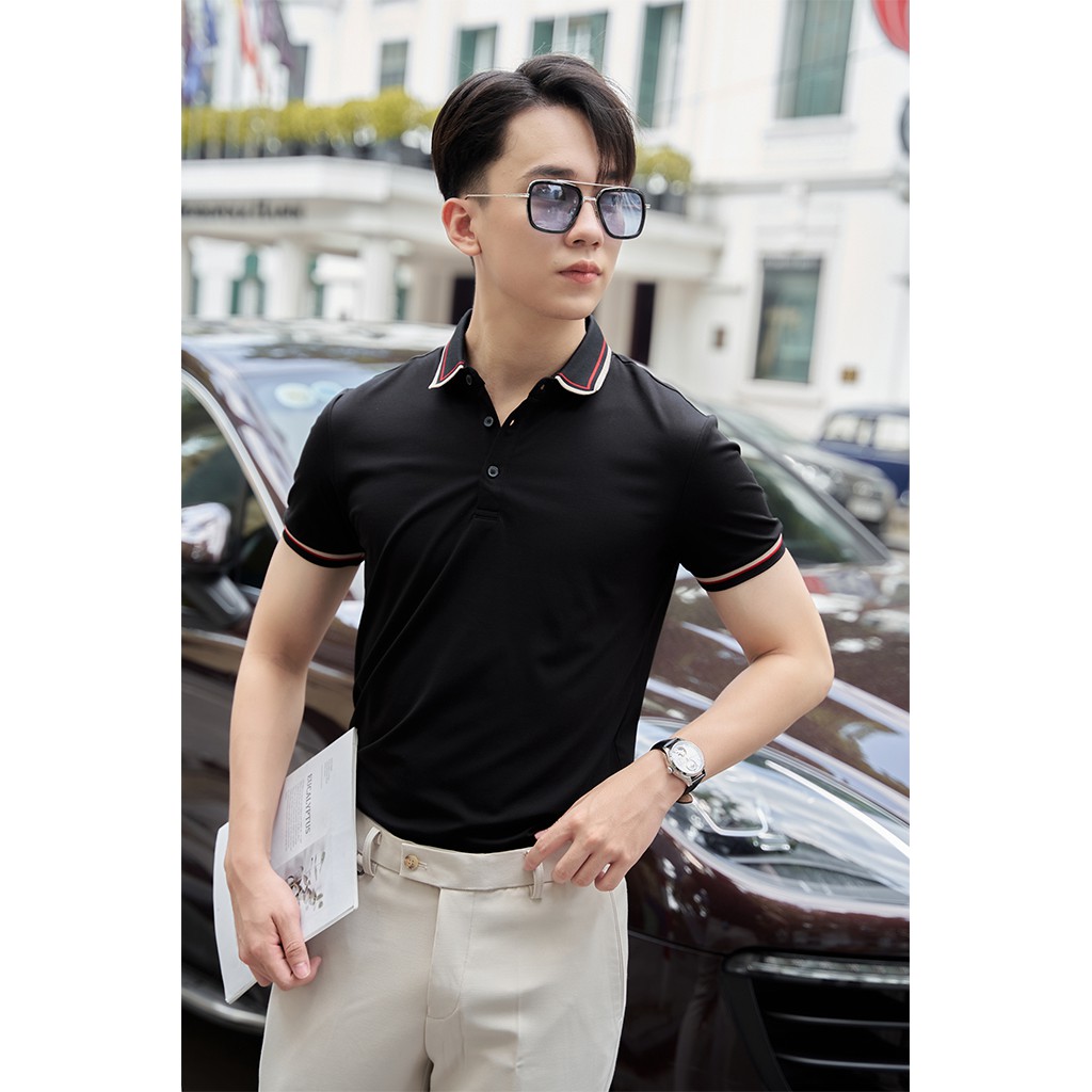 Áo Polo Local Brand Nam Đẹp Thương Hiệu TONY4MEN Chất Vải Cotton Cá Sấu Phom Slimfit  PL4012