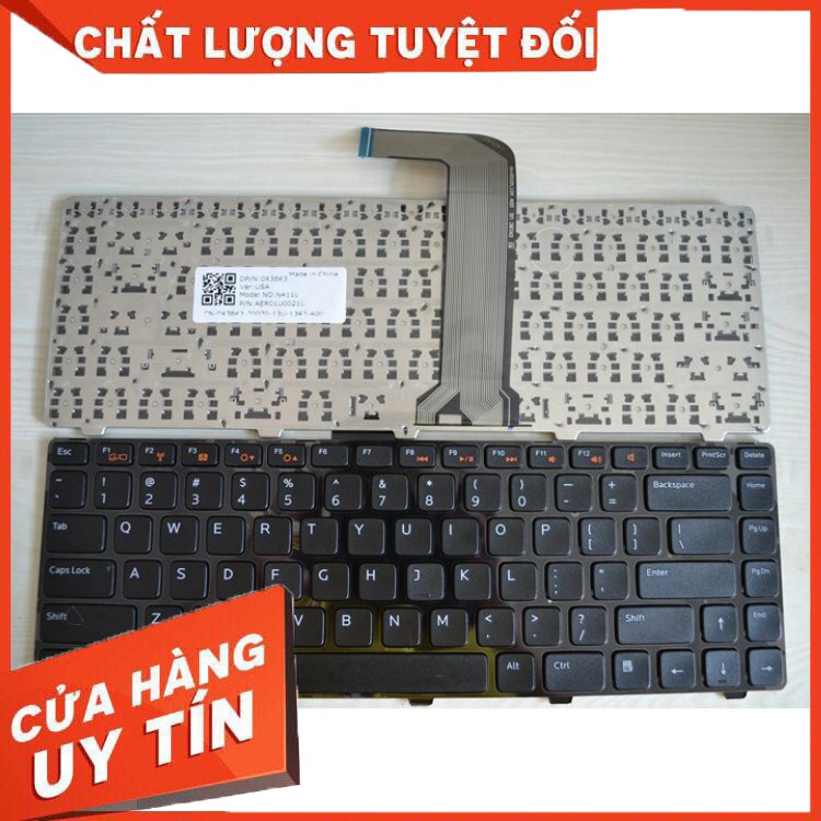Bàn phím laptop Dell 14R N4110, N4050, N5050