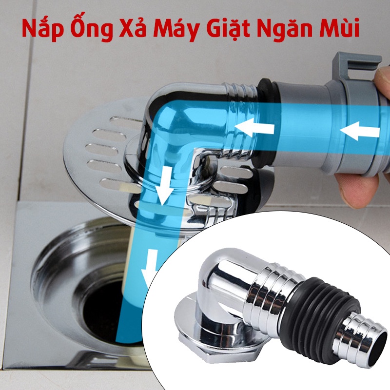 Nắp Ống Xả Máy Giặt Bồn Chậu Rửa Lavabo Chậu Rửa Bát Nước Máy Lạnh Điều Hòa Ngăn Mùi Legaxi