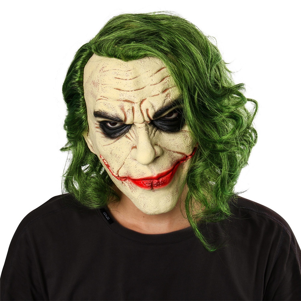 Dark Knight Batman Joker Mặt nạ latex cao su COS Halloween