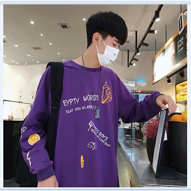 Áo Thun Nam Dài Tay Phôm Rộng Hot ATDT01 | BigBuy360 - bigbuy360.vn