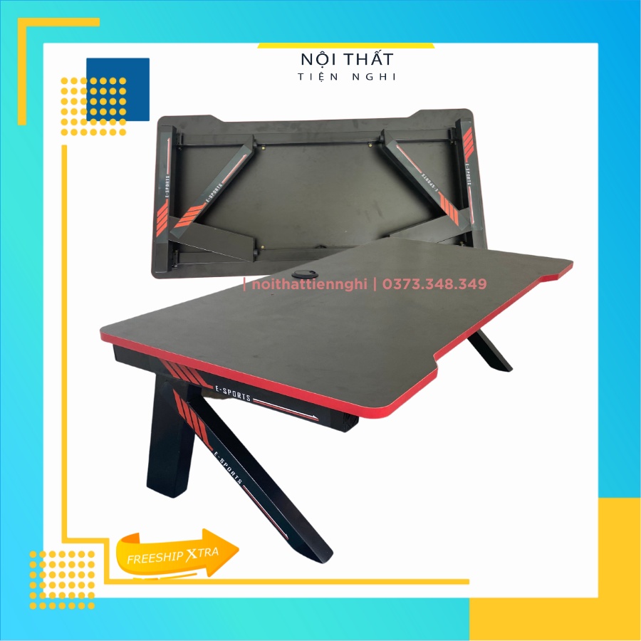 Bàn ngồi bệt chữ U K Z gaming gấp gọn được thiết kế hầm hố, khung sắt chắc chắn, kiểu dáng hiện đại | HOẢ TỐC 2H HCM|