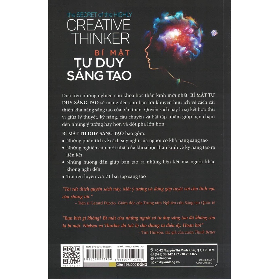 Sách - Bí Mật Tư Duy Sáng Tạo - Tạo Ra Những Mối Liên Kết Mà Người Khác Không Làm Được