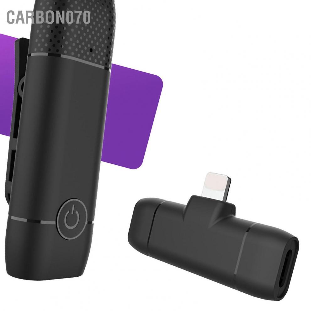 Hàng HOT Micro Kẹp Áo Không Dây cho livestream ngoài trời Vlog【Carbon070】