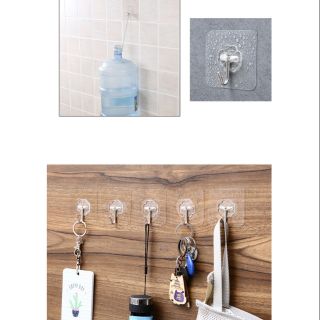Móc Dán Chịu Lực, móc dán trong suốt chịu lực