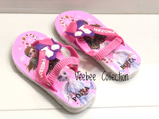 Giày Sandal Họa Tiết Hoạt Hình Frozen / Kitty / Người Nhện / Tayo Citcit Cho Bé Trai