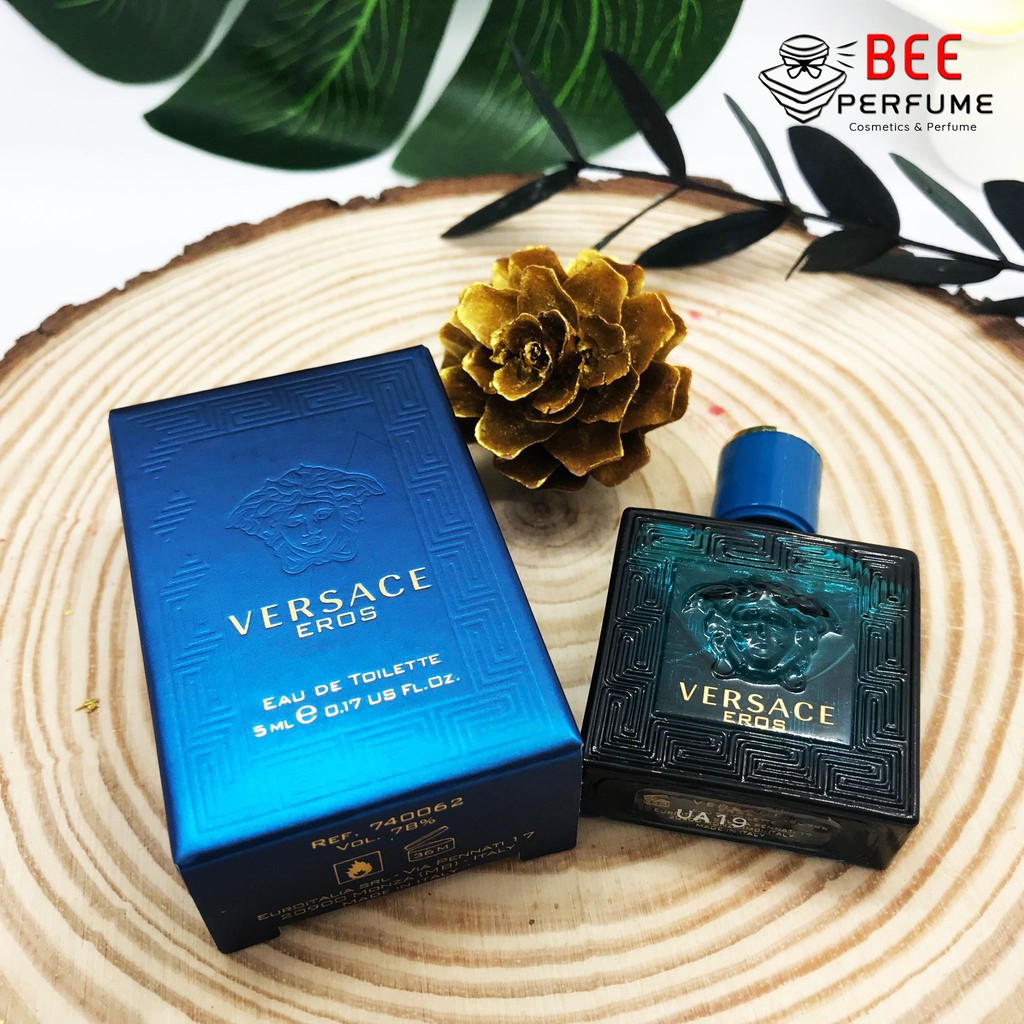 Nước Hoa Versace Eros for Men EDT mini 5ml cho nam [CHÍNH HÃNG] | Thế Giới Skin Care