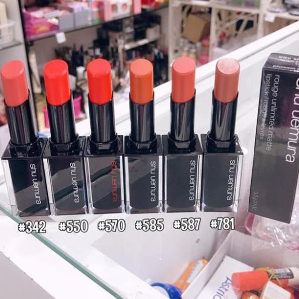 Son Shu Uemura vỏ đen/đỏ Nhật bản