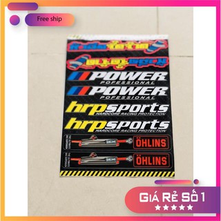 Set Tem dán phuộc gấp,Tem chống nước