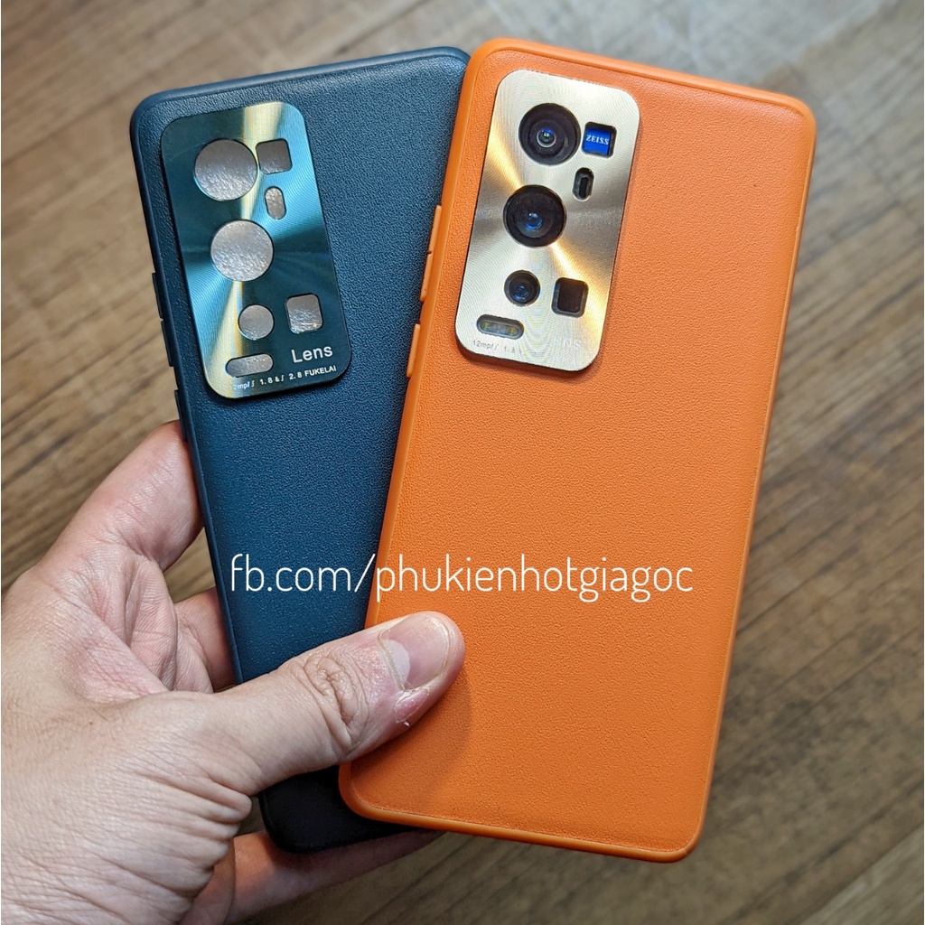 Ốp lưng da , case chống sốc bảo vệ camera sau Vivo X90 Pro / X Note / X80 Pro / X80 / X70 Pro Plus / X60 Pro +