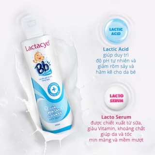 Sữa tắm gội Lactacyd BB ( 250 ml )