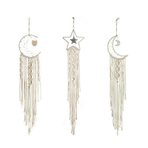 Dreamcatcher Dệt Tay W1G6 Sáng Tạo Treo Tường Trang Trí Nhà Cửa