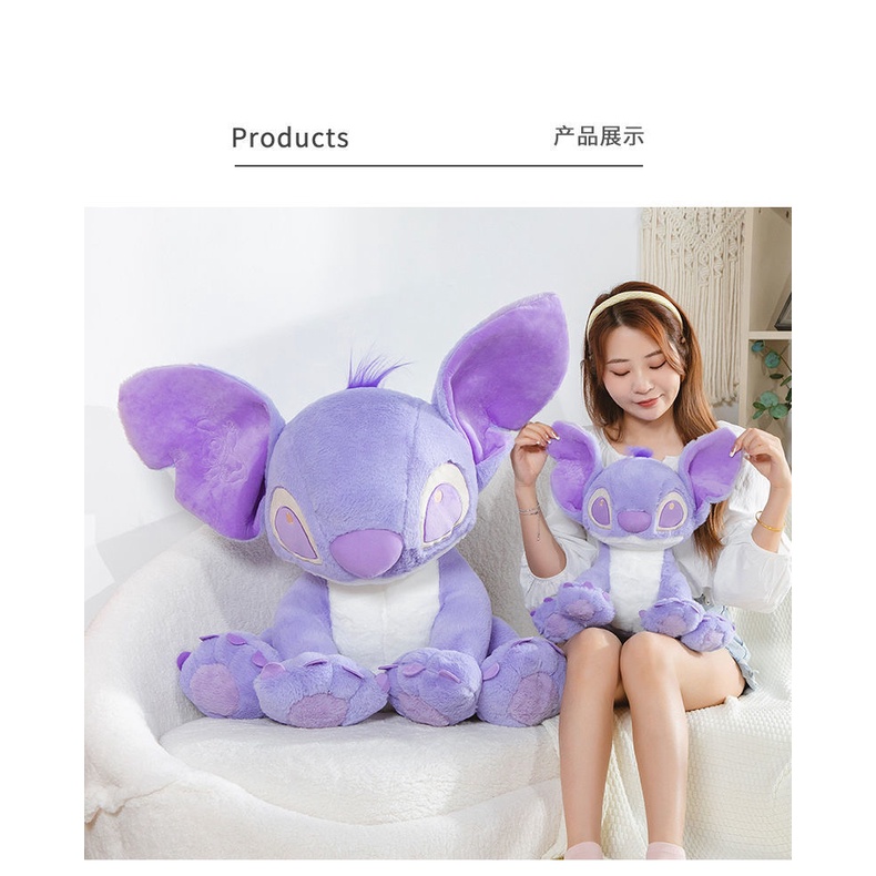 Thú Nhồi Bông Hình Nhân Vật Stitch Disney Xinh Xắn 100%