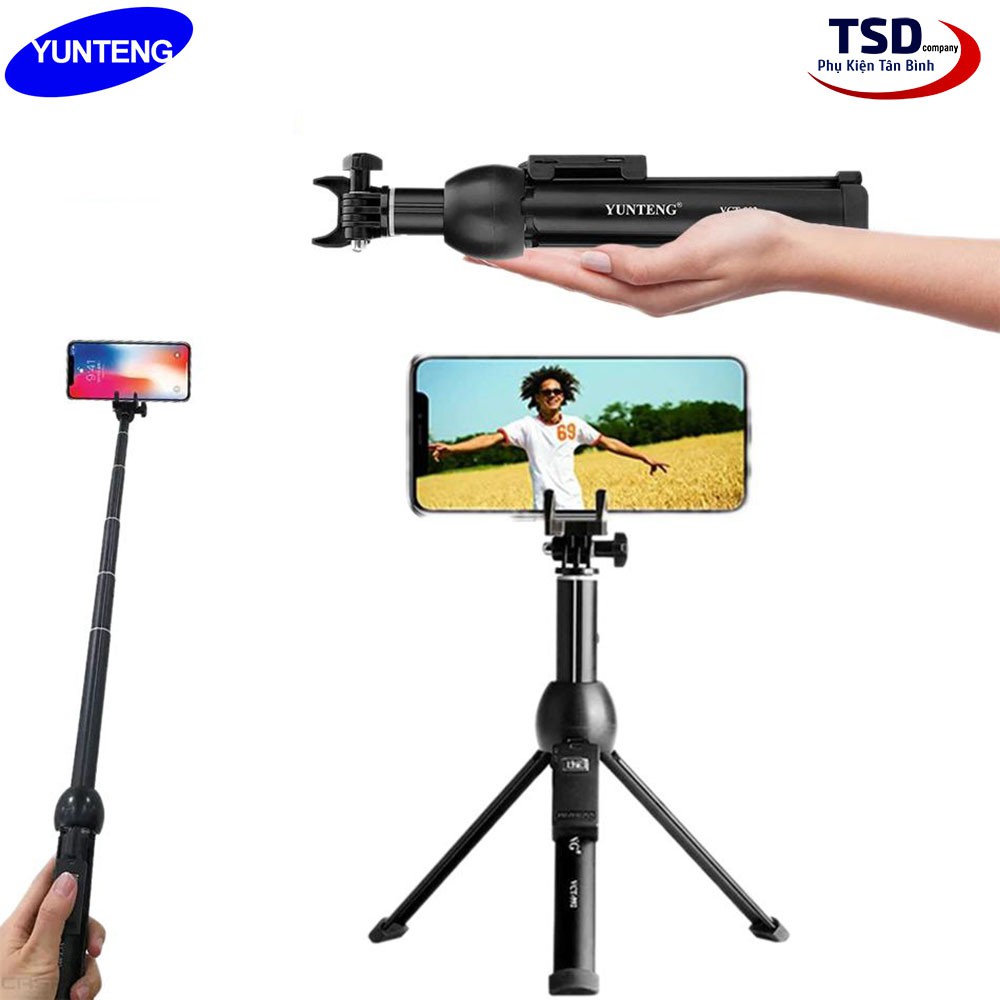 Gậy Tripod 3 Chân Yunteng VCT-992 Chính Hãng