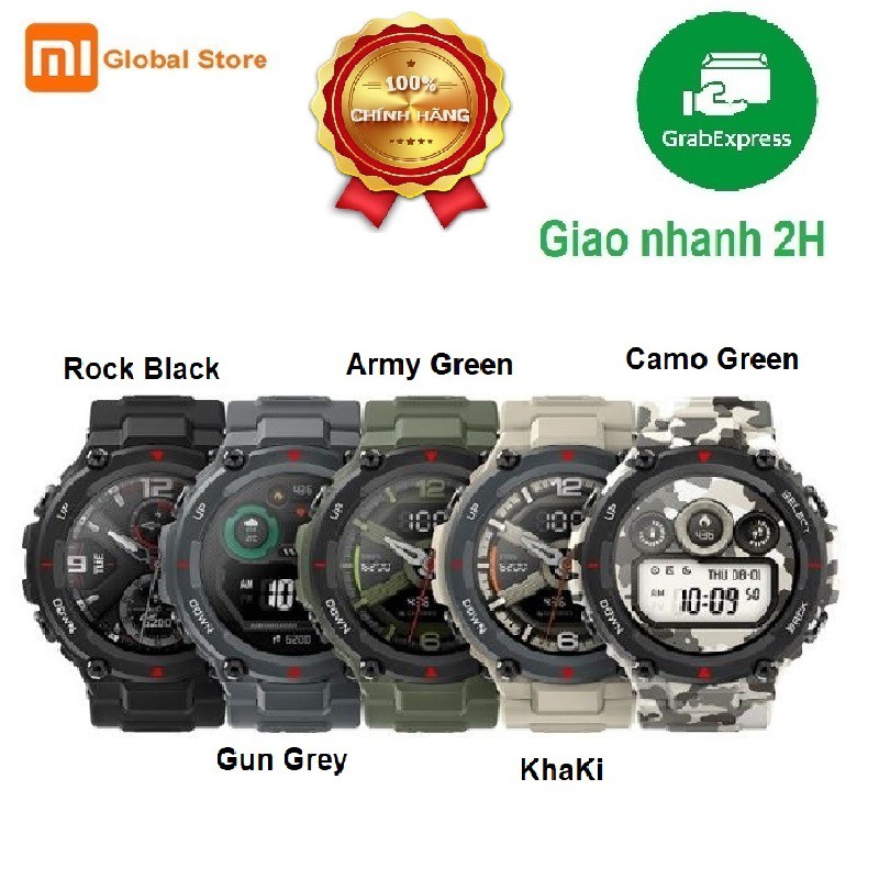 (Bảo hành 12 tháng) Đồng Hồ Thông Minh Xiaomi Amazfit T-REX | Hàng Chính Hãng | Phân Phối Bởi DIGIWORLD