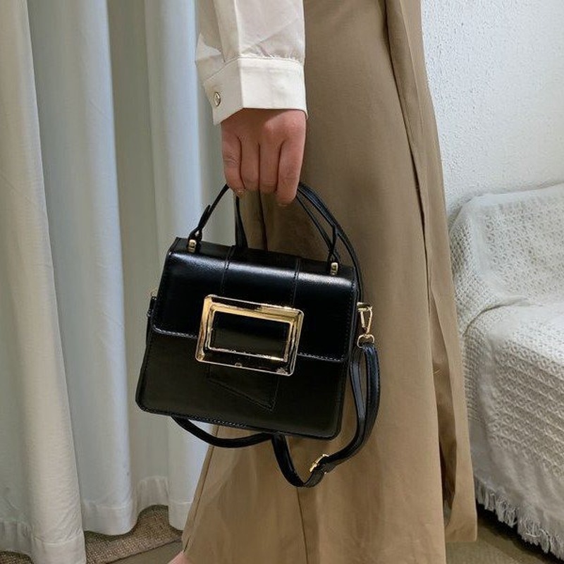 Túi Xách Jasmin Noir Bằng Da Pu Thời Trang Hàn Quốc Sang Trọng