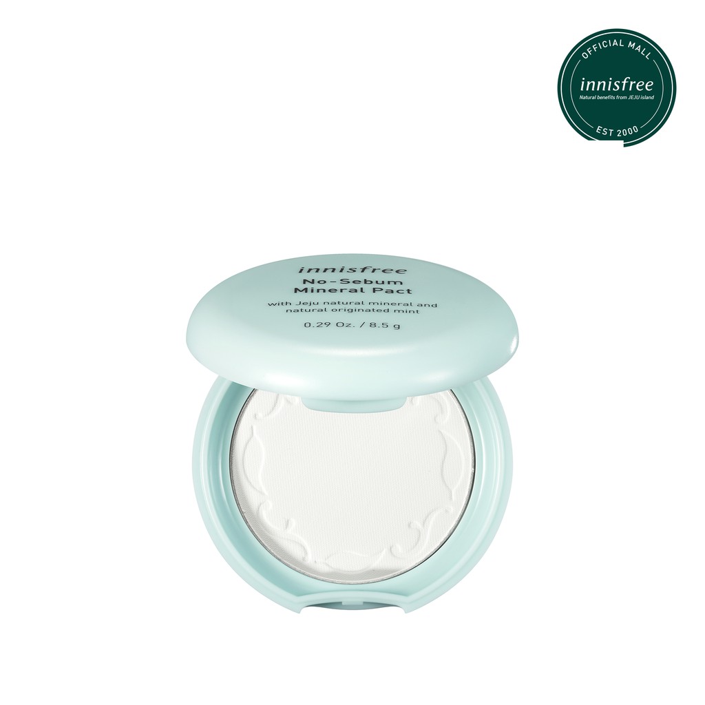 [Mã COSIF12 giảm 10% đơn 400K] Phấn nén kiềm dầu innisfree No Sebum Mineral Pact 8.5 g