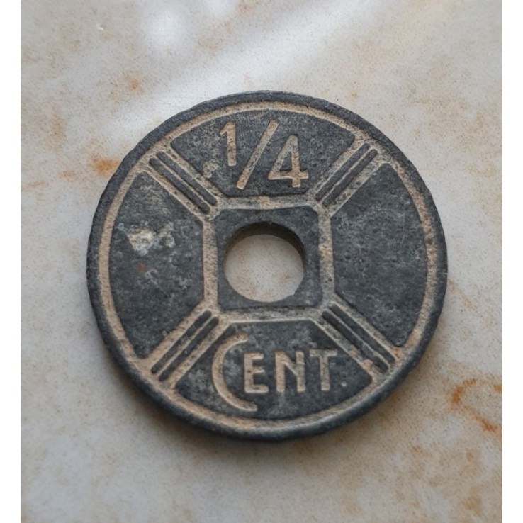 Xu Đông Dương 1/4 cent năm 1942