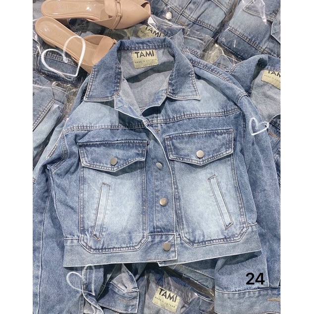Áo Khoác Jeans Nữ