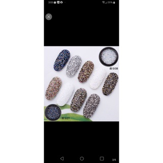 Đá rắc kim cương / rắc móng