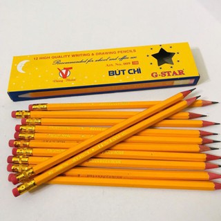BÚT CHÌ VÀNG CÓ GÔM!