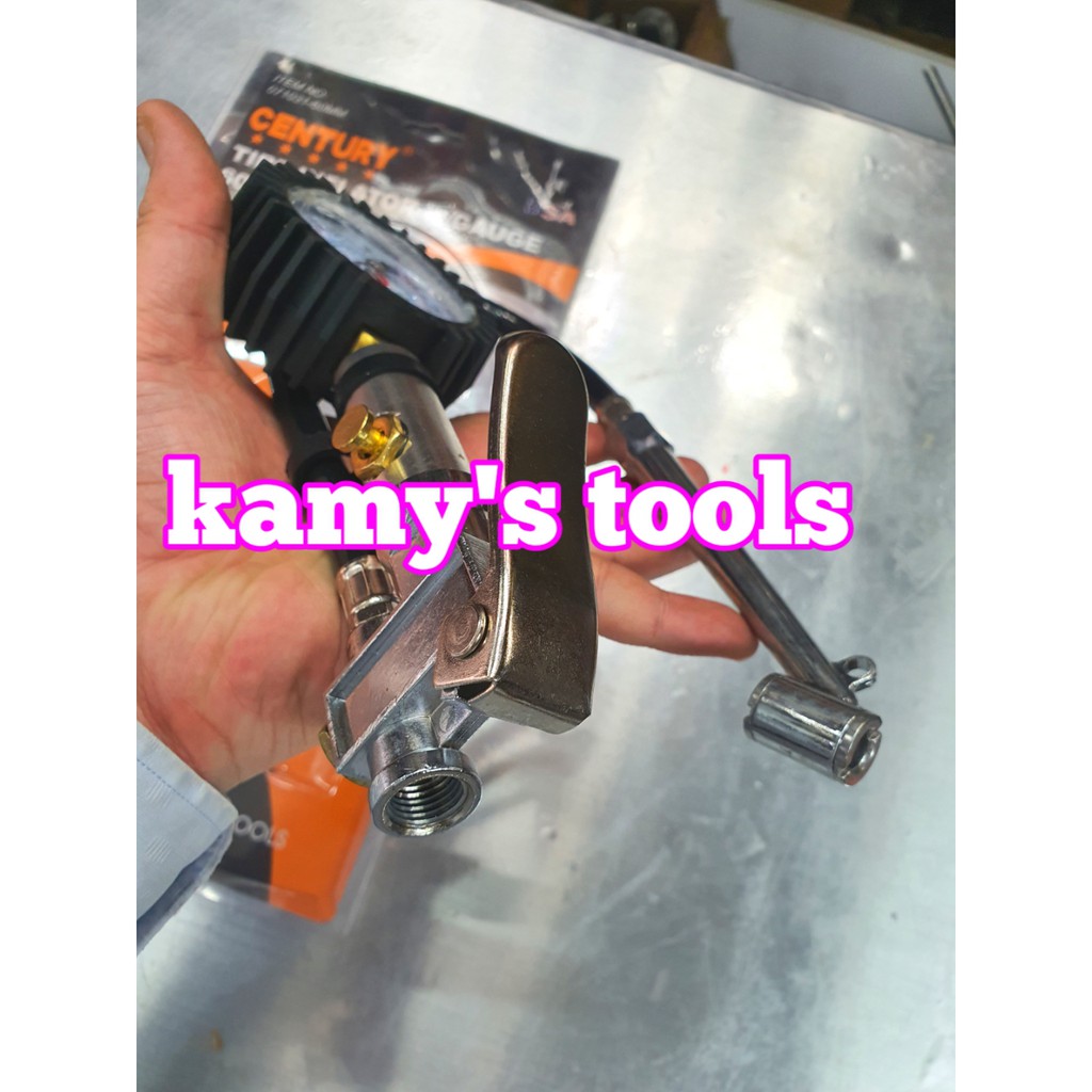 Súng bơm lốp xe ô tô dùng khí nén Century 170327-T và 071031-60MM